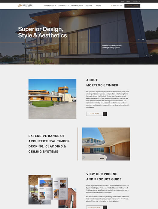 Design Case Study Mortlock Timber